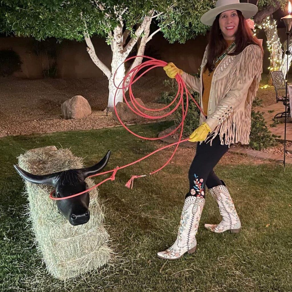 Cowgirl themed birthday party