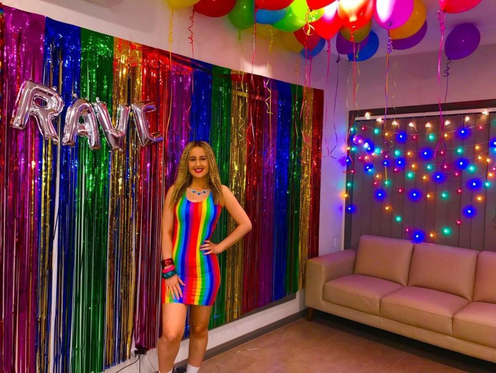 Rave themed party decoration ideas