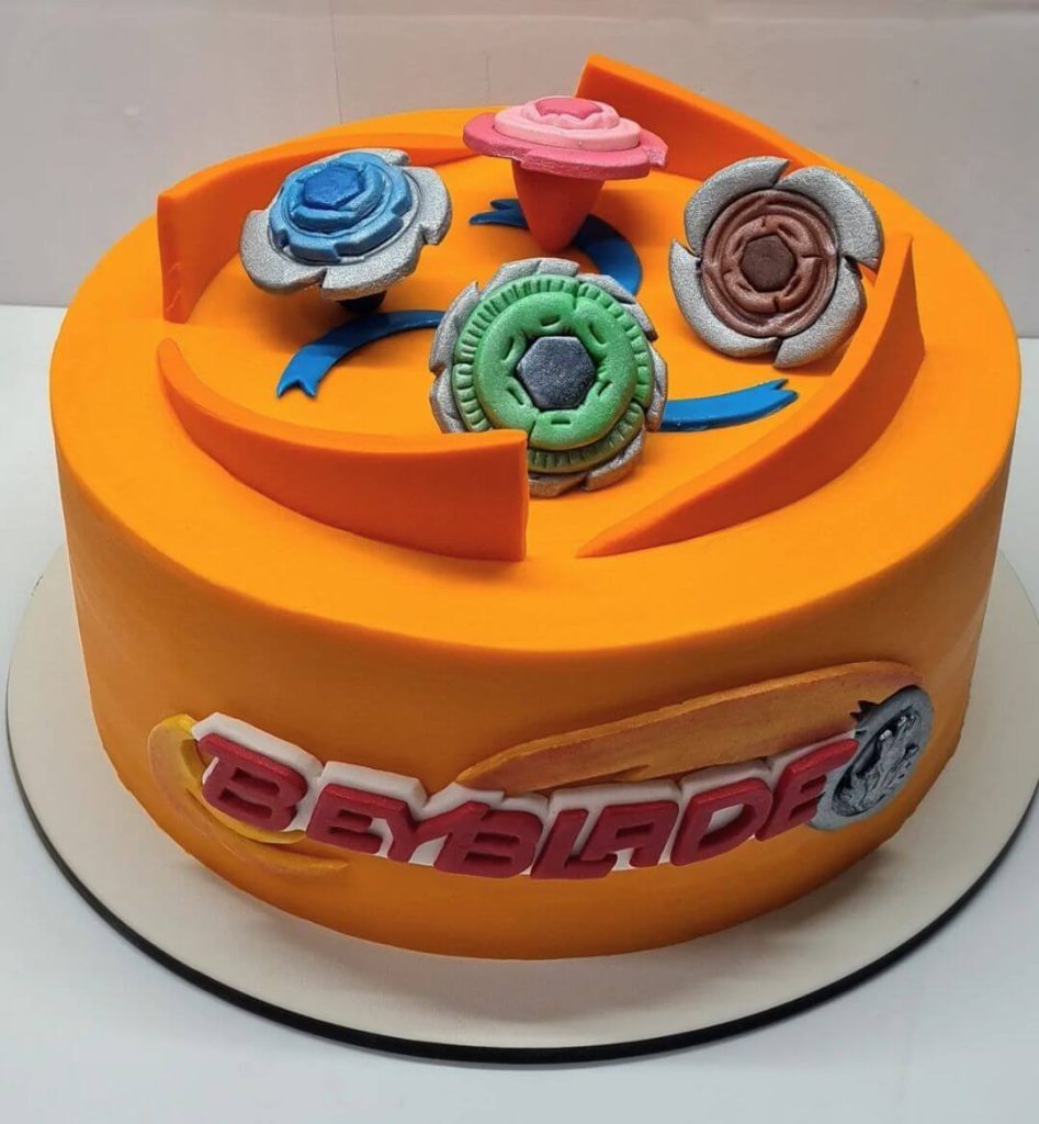 Beyblade themed cake ideas