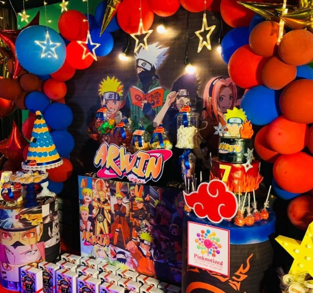 Naruto Themed Birthday Party Ideas
