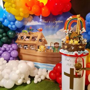 Noah's ark themed birthday party ideas