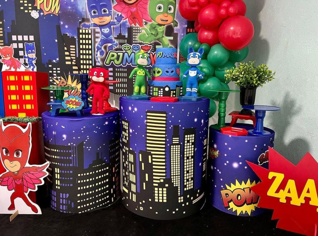 PJ Masks Themed Birthday Party ideas