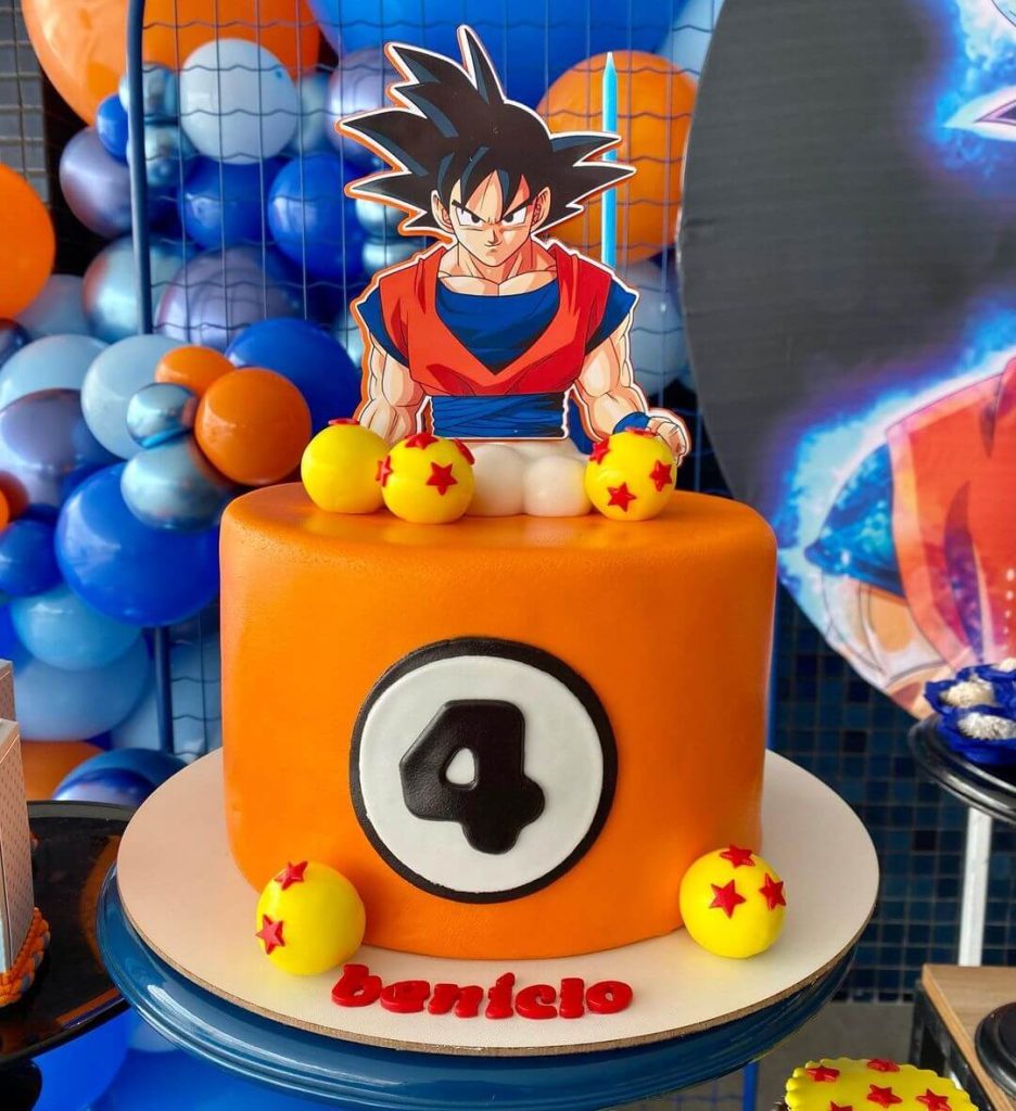 Dragon Ball Z birthday cake ideas
