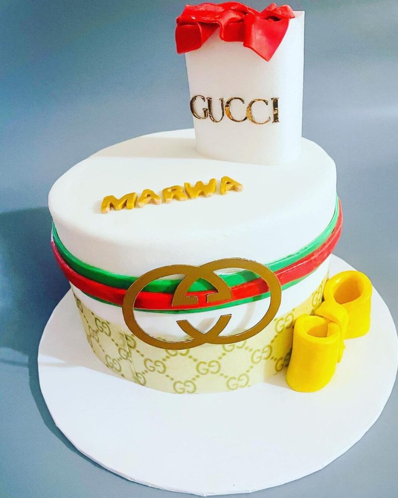 Gucci themed cake ideas