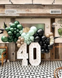 40th Birthday party ideas